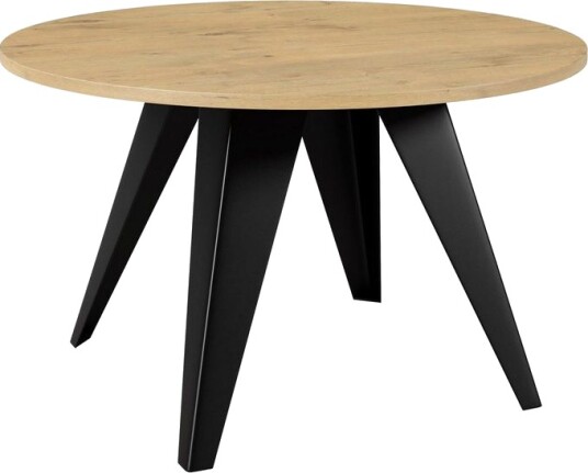 Festus Sofabord 75 cm - Svart/Beige