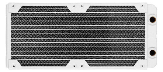 Corsair Hydro X Series XR5 280mm Water Cooling Radiator - White Corsair Hydro X Series XR5 280mm Water Cooling Radiator - White