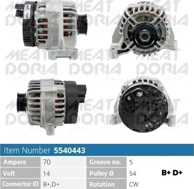 MEAT & DORIA 5540443 Dynamo