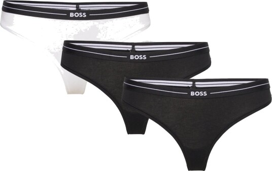 BOSS 3P Thong Black XXL