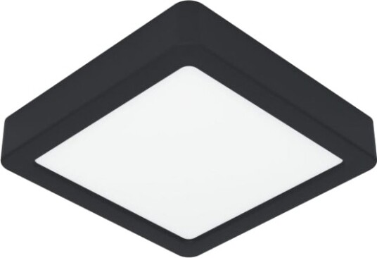 Eglo Fueva 6 Loftlampe Loft 150X150 Cct 8W 1150Lm Sort Eglo Fueva 6 Loftlampe Loft 150X150 Cct 8W 1150Lm Sort