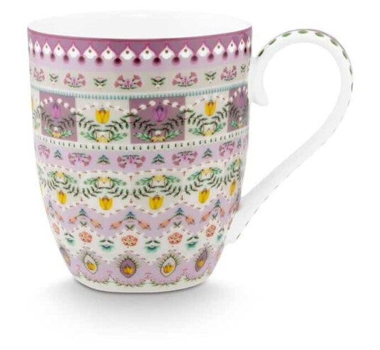 Pip Studio Krus XL 450ml Lily&Lotus Måneglede Flerfarget Pip Studio Krus XL 450ml Lily&Lotus Måneglede Flerfarget