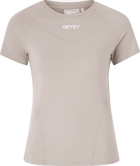 aim´n Soft Basic Short Sleeve Beige XS aim´n Soft Basic Short Sleeve Beige XS