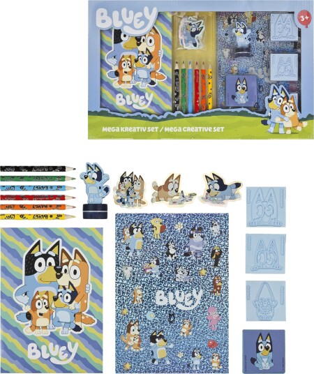 Bluey Hobbysett Mega