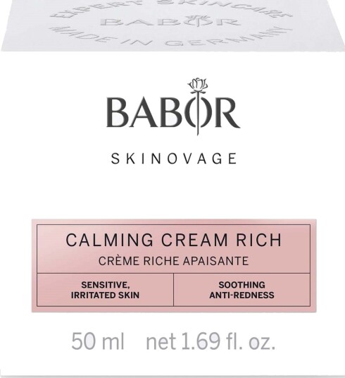 Babor Skinovage Beroligende Krem Rich 50 ml med Peptider for Sensitiv Hud Babor Skinovage Beroligende Krem Rich 50 ml med Peptider for Sensitiv Hud