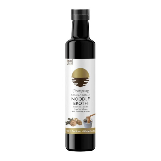 Clearsrping organic instant noodle broth tsuyu 250 ml Clearsrping organic instant noodle broth tsuyu 250 ml