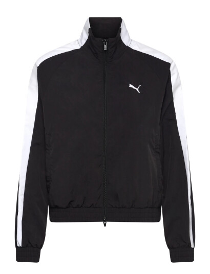 PUMA T7 Relaxed Woven Track Jacket - Black - S PUMA T7 Relaxed Woven Track Jacket - Black - S