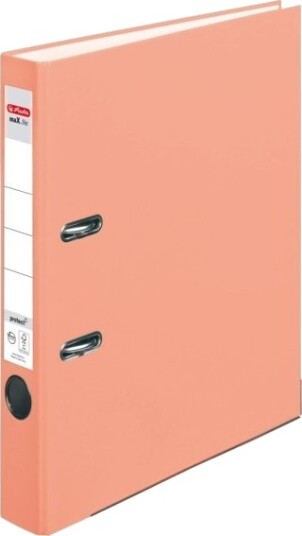 Herlitz Max.File A4 D Ring Oppbevaring Polypropylen Pp Oransje Tyskland