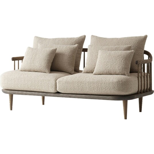 &Tradition Fly Sc2 Sofa Røkt Oljet Eik / Karakorum 003