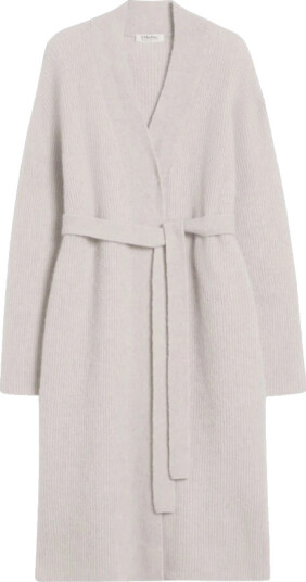 Max Mara Dame Strikkevarer Beige S,