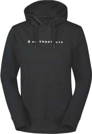 SCOTT No Shortcuts Hoody til Kvinner, Sort