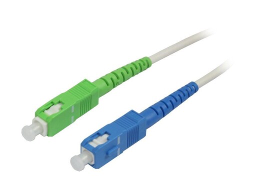 Synergy Fiberkabel Simplex SC/SC-APC 8° OS2 2m