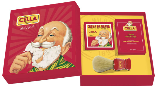 Cella Milano gavesett barbering og barberkost
