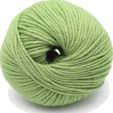 Kremke Soul Wool The Merry Merino 140 GOTS Garn 15 Eng Grønn