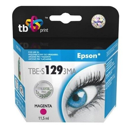 TB Print TBE-S1293MA Magenta Ink (alternative for: Epson T1293) - Blekkpatron Rød