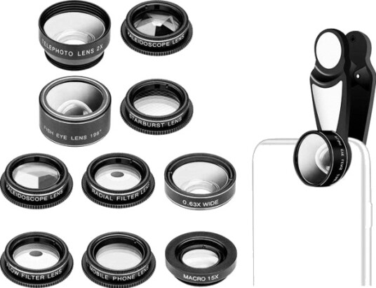 Levenhuk Lens S10 Smarttelefon Lyssesett