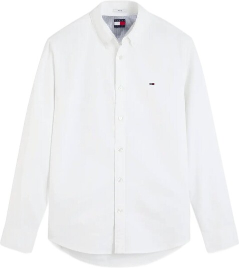 Tommy Jeans Tjm Reg Oxford Shirt Ext Cream M