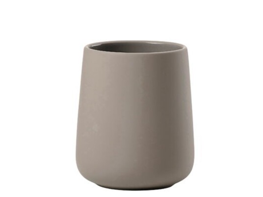 Zone Nova One tannbørstekopp Taupe Zone Nova One tannbørstekopp Taupe