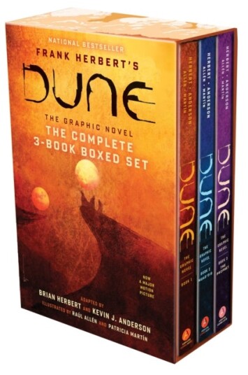 Dune: The Graphic Novel: The Complete 3 Book Boxed Set