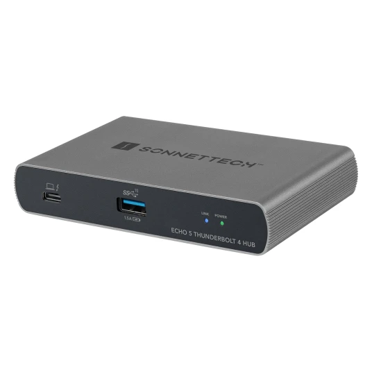 Sonnettech Echo 5 Thunderbolt 4 Dock USB hub 4 porter Svart ECHO HB5 T4