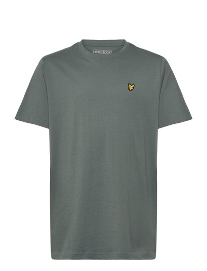 Lyle & Scott Plain T Shirt Khaki green 12 13 Lyle & Scott Plain T Shirt Khaki green 12 13