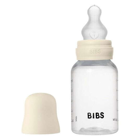 BIBS Tåteflaske 150ml Round Silikon Ivory - Slitesterk og Sikker BIBS Tåteflaske 150ml Round Silikon Ivory - Slitesterk og Sikker