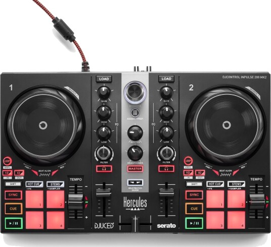 Mixersteuerung Hercules DJ Control Inpulse 200MK2 detaljhandel