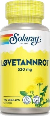 Solaray Løvetannrot 100 kapsler
