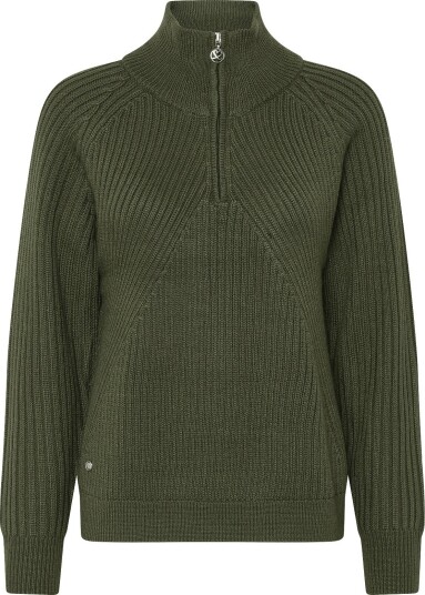 Daily Sports Hudson Ls Pullover Lined   Khaki green   XXL