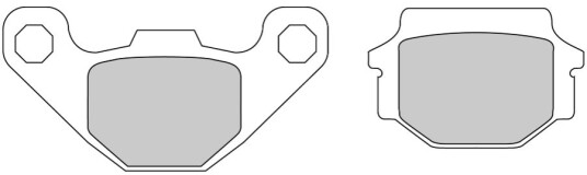 Bremseklosser FERODO FDB731P