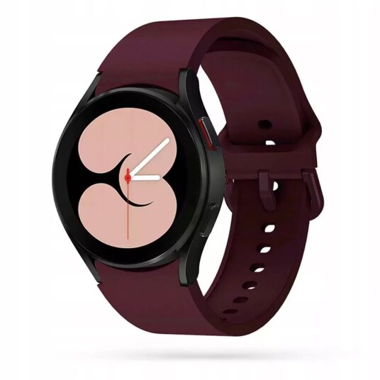 Tech-Protect Samsung Galaxy Watch 4 (40-44mm) / Watch 4 Classic (42-46mm) Tech-Protect Icon Band Stropp - Bordeaux Tech-Protect Samsung Galaxy Watch 4 (40-44mm) / Watch 4 Classic (42-46mm) Tech-Protect Icon Band Stropp - Bordeaux