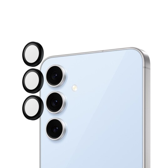 PanzerGlass Hoops Kameralinsebeskytter for Samsung Galaxy S24 FE - Svart