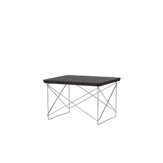 Vitra Occasional Table LTR Nattbord/Sidebord Mørk eik/Rustfritt Stål Vitra Occasional Table LTR Nattbord/Sidebord Mørk eik/Rustfritt Stål
