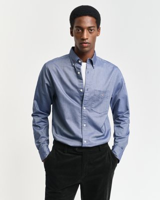 Oxfordskjorte i regular fit PERSIAN BLUE L