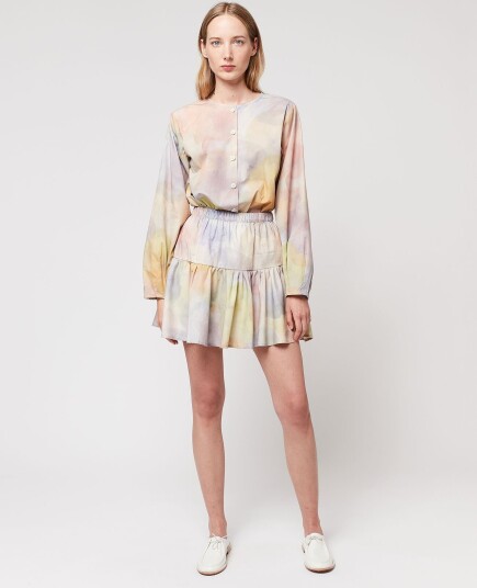 Bobo Choses Skylight Print Ruffle Short Skirt Multi/patterned S