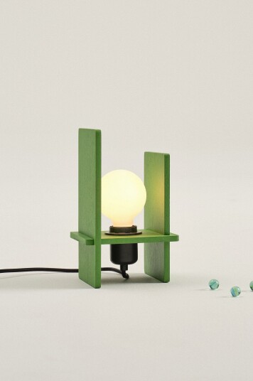 Jotex Bordlampe Grønn LEHO 1766891050 Jotex Bordlampe Grønn LEHO 1766891050