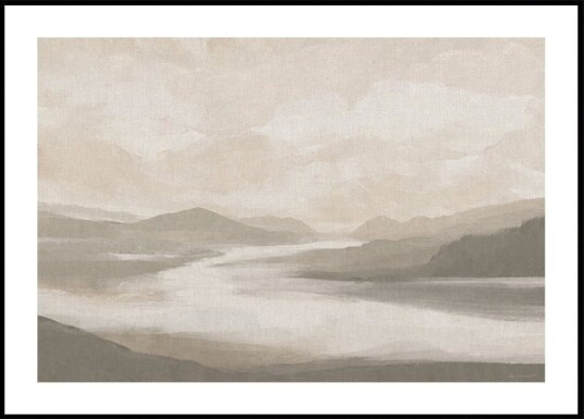 Lake Sunrise Plakat Plakat / 40x50cm Lake Sunrise Plakat Plakat / 40x50cm
