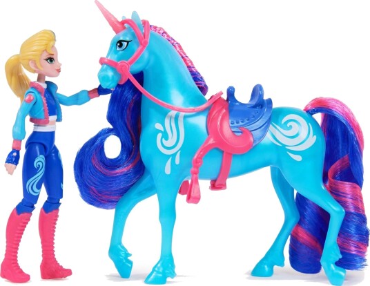 Unicorn Academy dukke og enhjørning Isabel og River