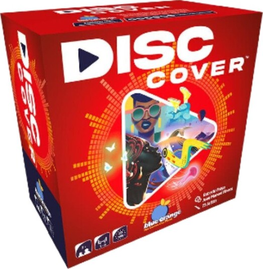 Blue Orange Disc Cover Brettspill
