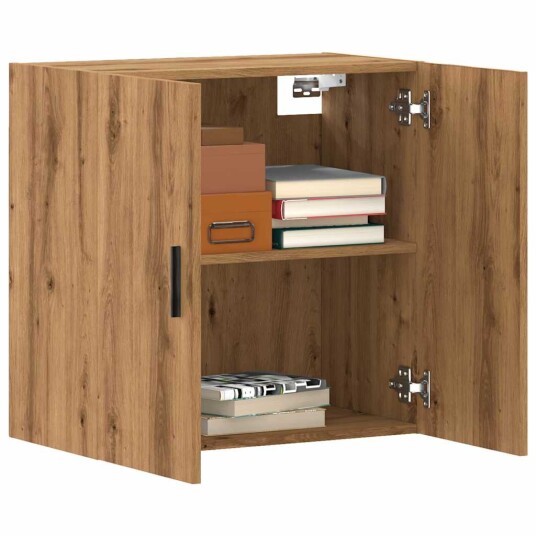 Veggskap artisan eik 60x31x60 cm konstruert tre 8721158445483 Veggskap artisan eik 60x31x60 cm konstruert tre 8721158445483