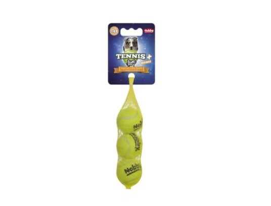 Nobby 60480 Hund Ball Gult Rengjøring Av Tenner 4 cm