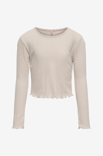 Kids Only Topp kogCarlotta L/S Top Jrs Grå