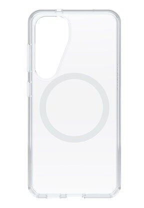 OtterBox Symmetry Klart Mobildeksel for Samsung Galaxy S25 med Magneter