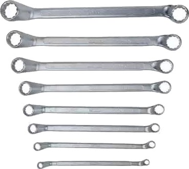 KS TOOLS 517.0248 Dobbelthodet ringnøkkelsett