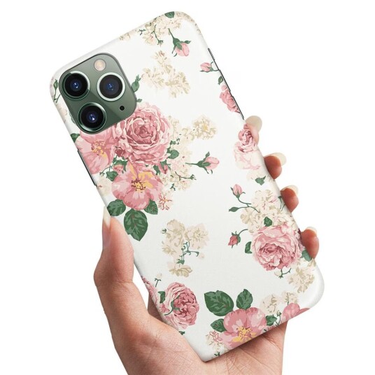 iPhone 12 Mini - Deksel/Mobildeksel Retro Blomster
