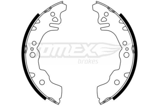 Bremsesko sett TOMEX Brakes TX 23 08