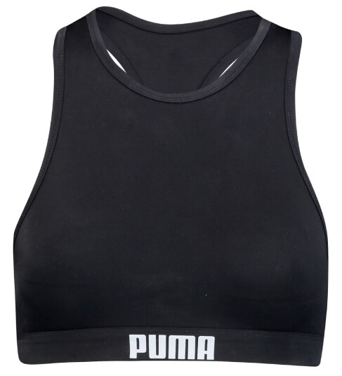 Puma Racerback Swim Top , bikinioverdel dame M BLACK Puma Racerback Swim Top , bikinioverdel dame M BLACK