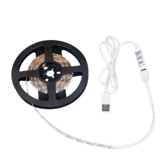 LED stripe AGGE USB   5V / RGB / 200 cm