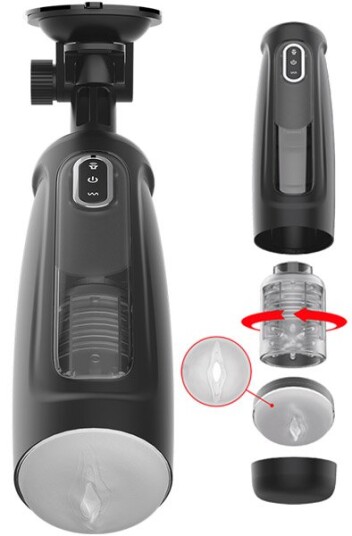 Jamyjob Tornado 360 Rotate Tech Stroker Jamyjob Tornado 360 Rotate Tech Stroker