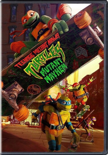 Teenage Mutant Ninja Turtles: Mutant Mayhem DVD Teenage Mutant Ninja Turtles: Mutant Mayhem DVD